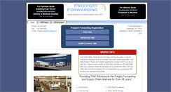 Desktop Screenshot of freeportforwarding.com