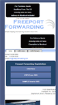 Mobile Screenshot of freeportforwarding.com